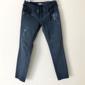 Free People Paint Splatter Jeans